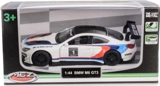 Daffi Msz 1:44 Bmw M6 Gt3/67381a Hvit Daffi Msz 1:44 Bmw M6 Gt3/67381a Hvit