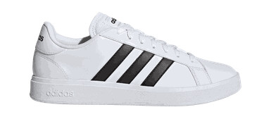 Adidas Grand Court Base 2.0 sneaker herre Hvit 43 1/3 Adidas Grand Court Base 2.0 sneaker herre Hvit 43 1/3