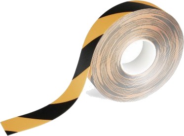 Advarselstape Duraline Strong 50Mm X 30M 0,7Mm Gul/Sort 30 Meter Pr. Rulle Advarselstape Duraline Strong 50Mm X 30M 0,7Mm Gul/Sort 30 Meter Pr. Rulle