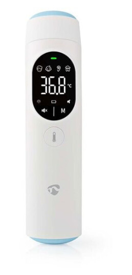 Nedis Infrarød febertermometer for panne og øre Nedis Infrarød febertermometer for panne og øre