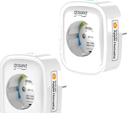 Gosund Sp1-h Smart Plugg (type F) (Apple HomeKit) 2-pack