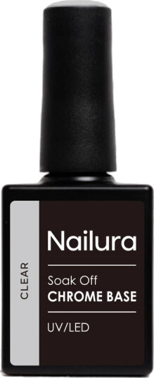 Nailura Chrome Base Gel 10 ml Clear Nailura Chrome Base Gel 10 ml Clear