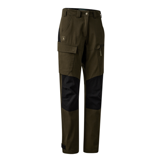 Deerhunter Lady Sarek Bukser med full stretch Dame Fallen Leaf/Black 46