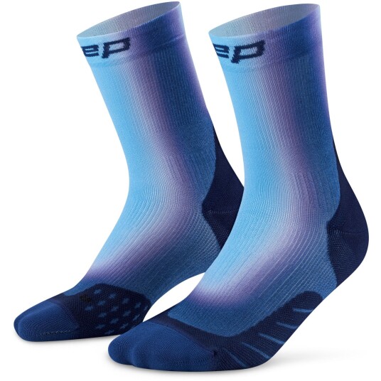 CEP Core Run Edt. Gradient Socks Mid Cut 5.0 Blue V