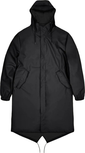 Rains Unisex Fishtail Parka M , Black