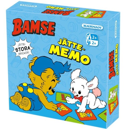 Kjempe Memo Bamse Kärnan Kjempe Memo Bamse Kärnan