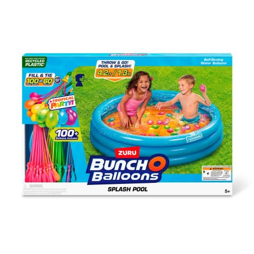 Bunch O Balloons - Pool with 100 self-sealing water balloons (56590) Bunch O Balloons - Pool with 100 self-sealing water balloons (56590)