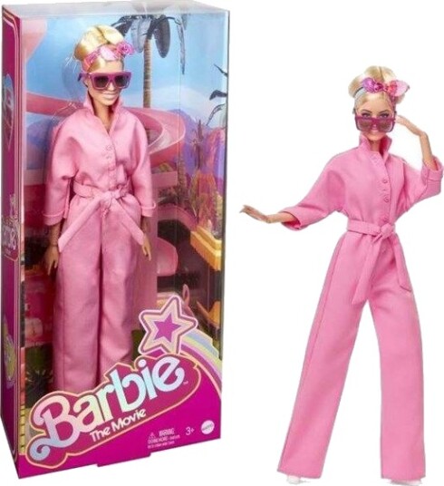 Barbie Margot Robbie As In Pink Power Jumpsuit Barbie Margot Robbie As In Pink Power Jumpsuit
