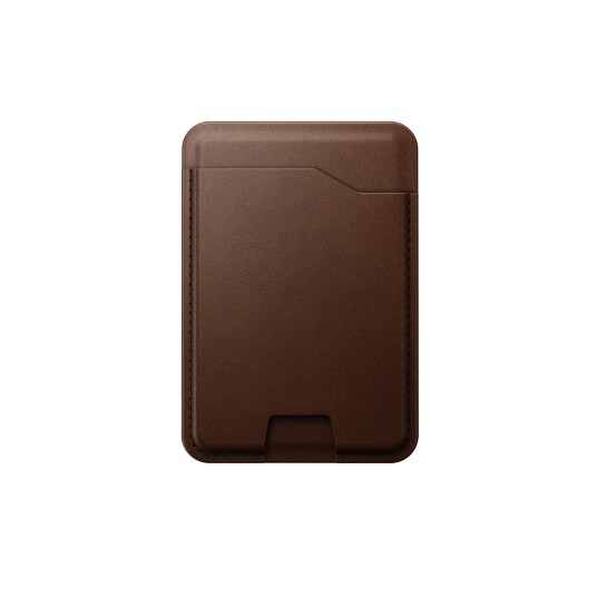 Nomad MagSafe Kortmappe med Find My Sporing Brun Nomad MagSafe Kortmappe med Find My Sporing Brun