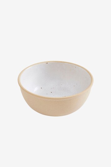 Portmeirion   Medium bolle Minerals Moonstone   Hvit