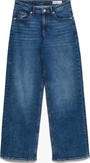 Vero Moda Sandie-Stretch Mr Wide Jeans Denim Blå 31/30