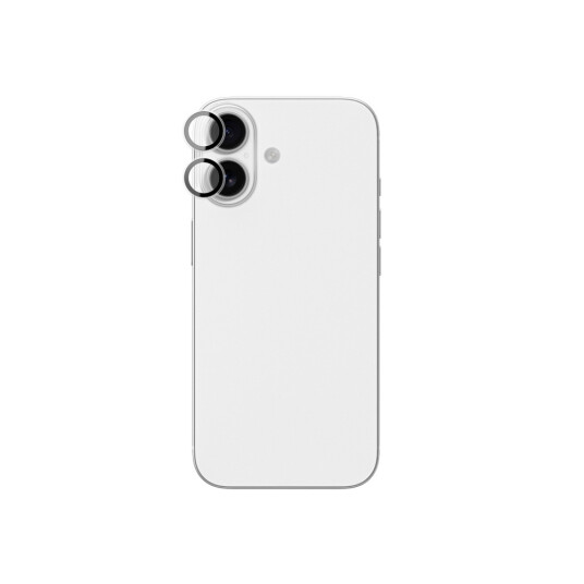AmazingThing Linsebeskytter iPhone 17 med Svart Aluminiumsramme