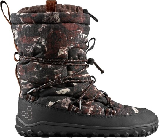 Vivobarefoot Women"s Tracker Pioneer Boot WP Mole Print 39