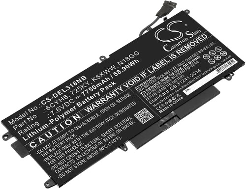 Batteri til Dell N003L7390-C-D1606FTCN etc