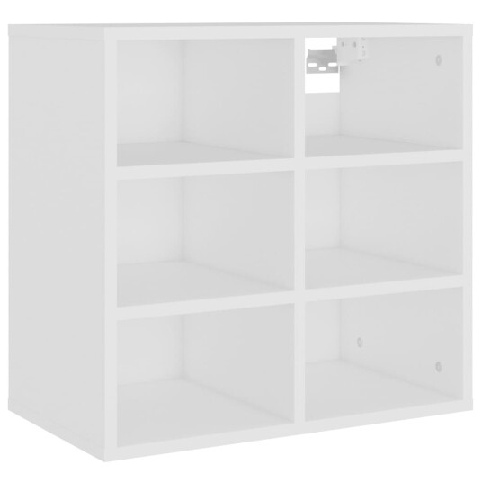vidaXL Skoskap hvit 52,5x30x50 cm