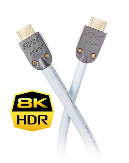 Supra Hdmi Kabel 2.1 Uhd 8k 0,5 M