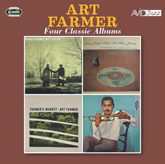 Art Farmer  Four Classic Albums (When Farmer Met Gryce / Last Night When We Were Young / Farmers Market / Art)  CD