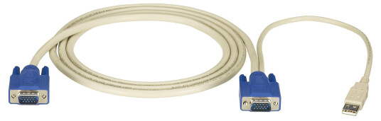 BLACK BOX ServSwitch Server Cable - tastatur / video / musekabel (KVM) - 1.8 m