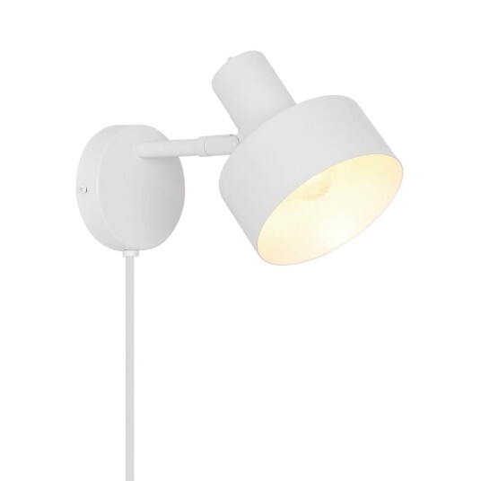 Matis vegglampe - Hvit
