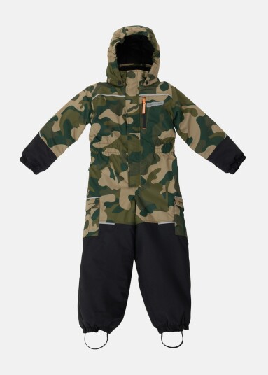 Swedemount Narvik Overall III JR Olive Camouflage 130 vinteroverall