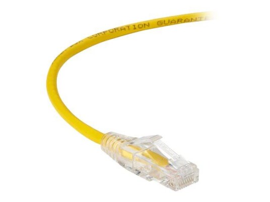 BLACK BOX Slim-Net koblingskabel - 6.09 m - gul