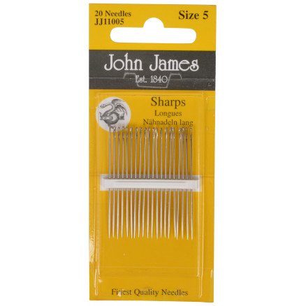 John James synåler størrelse 5   20 stk.