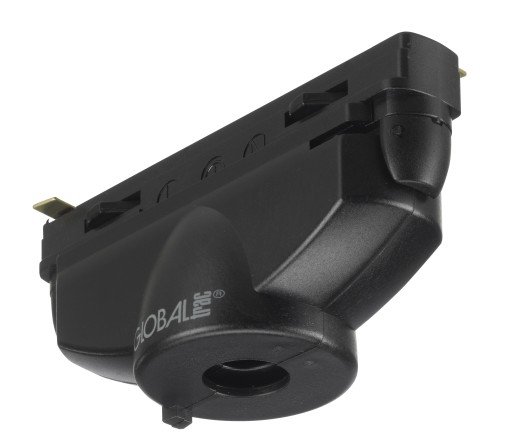 Global 1F Pendeladapter GB67-2 svart (med nippel og avlastning)