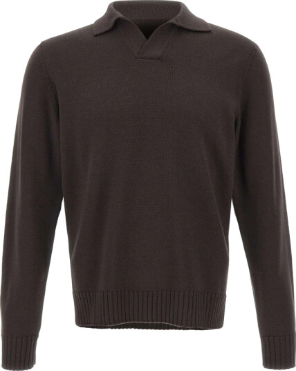 Filippo De Laurentiis Herre Strikkevarer Brun 5XL,
