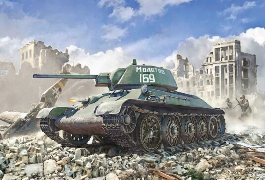 Italeri 1:35 T-34/76 Modelltank Premiumutgave 6570