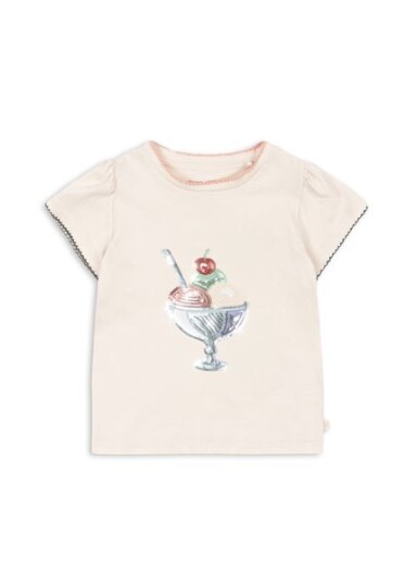 Konges Sløjd Famo puff tee gots – buttercream   4år