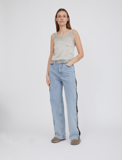 H2O Fagerholt Double Lace Top - Cream - XS