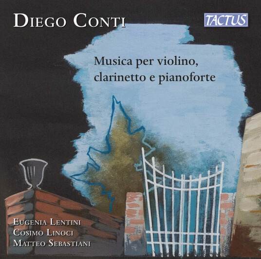 Eugenia Lentini, Cosimo Linoci, Matteo Sebastiani, Diego Conti Musica per violino, clarinetto e pianoforte CD Eugenia Lentini, Cosimo Linoci, Matteo Sebastiani, Diego Conti Musica per violino, clarinetto e pianoforte CD