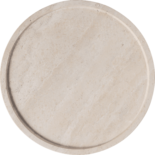 Villeroy & Boch Manufacture Travertine serveringsfat 24,5 cm beige