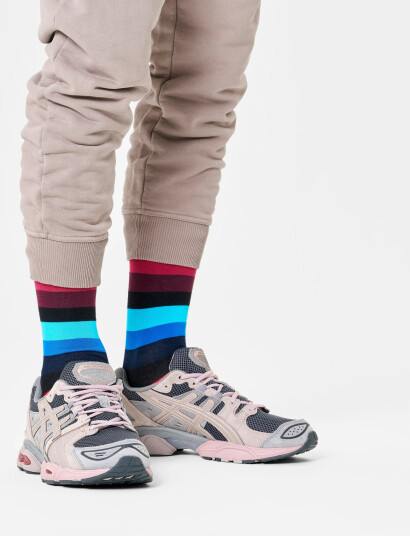 Happy Socks Stripe Sock - Black - 36-40
