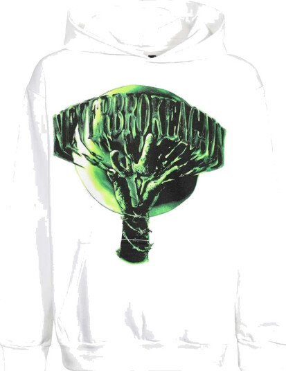 Vlone Herre Gensere & Hettegensere Hvit L, Vlone Herre Gensere & Hettegensere Hvit L,