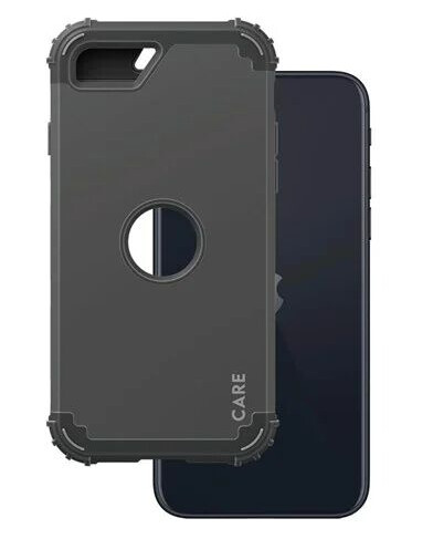 CARE by PanzerGlass Fashionable Case Black FORCE iPhone SE 2020/2022