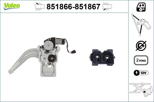 Vindusheis VALEO 851866