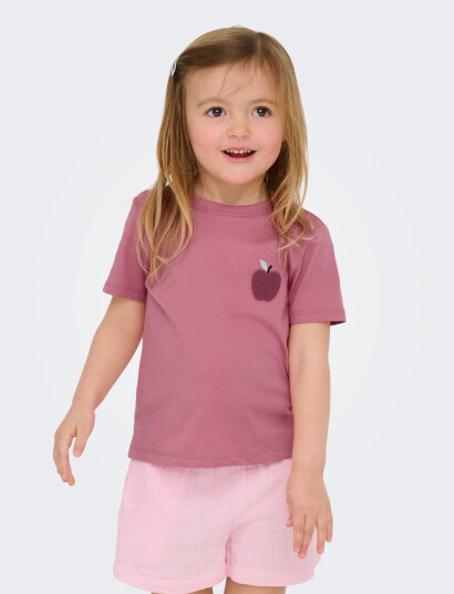 Kids Only Kmgcandy Life S/S Printed Tee Jrs Noos Pink 98