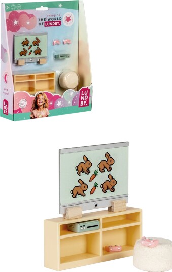 Lundby Dukkehustilbehør TV & Gaming