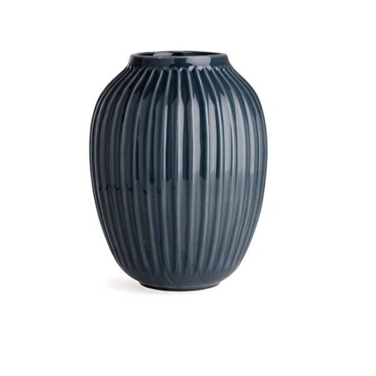 Kähler Hammershøi Vase 25 cm Antrasitt Kähler Hammershøi Vase 25 cm Antrasitt