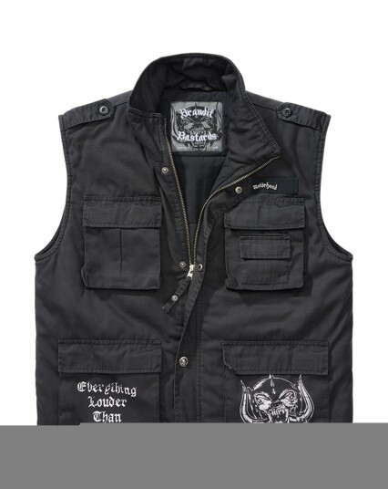Brandit Motörhead Ranger Vest Svart Svart