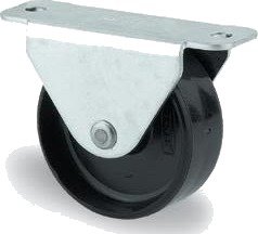 Tente 2198POI025P6040 Leddhjul 4-pakning, nylon 25 mm, Garasjeinnredning & oppbevaring