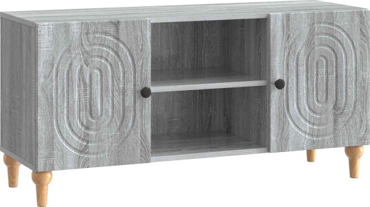  TV skap Grå sonoma 102 x 34,5 x 50 cm Konstruert tre