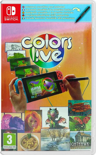 Colors Live Nintendo Switch Spill
