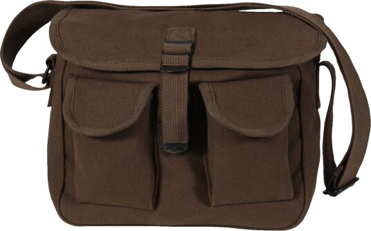 Rothco Vintage skulderveske brun Brun