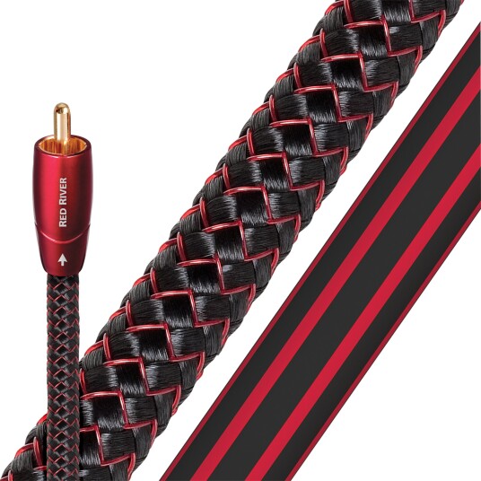 AudioQuest Red River (RCA) Signalkabel Rød AudioQuest Red River (RCA) Signalkabel Rød
