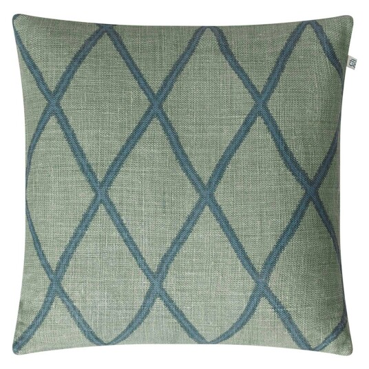 Chhatwal & Jonsson Ikat Orissa putevar 50x50 cm Aqua-heaven blue Chhatwal & Jonsson Ikat Orissa putevar 50x50 cm Aqua-heaven blue
