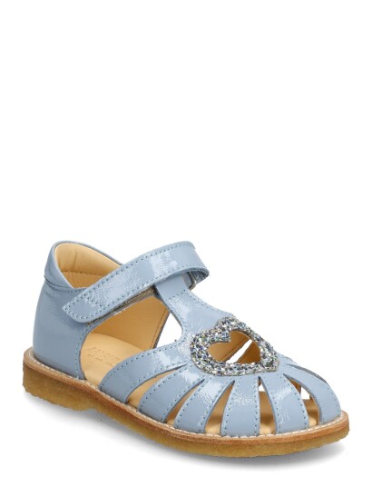 ANGULUS Sandals Flat Closed Toe Blue 27 ANGULUS Sandals Flat Closed Toe Blue 27