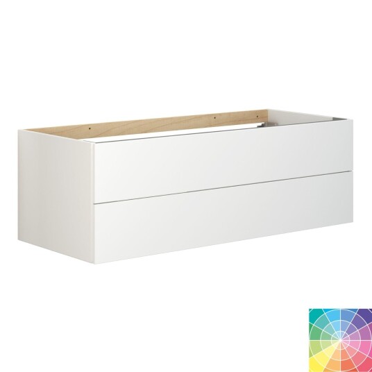 Dansani Calidris Glatt Servantskap 2 Skuff D50cm NCS Farge / 120cm DA-C24-1099