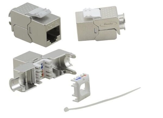 Helos Keystone-Modul Cat 6A 180